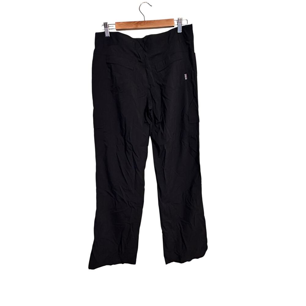 Patagonia Black Nylon Roll Tab Pants Women's Size 10 Outdoor Hiking - Picture 2 of 9